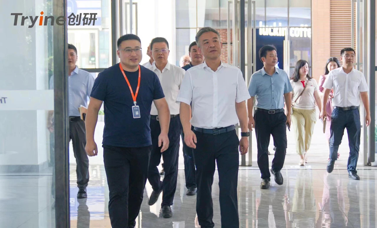 創研新篇（piān） | 湘（xiāng）江新區領（lǐng）導蒞臨指導，共繪AI科（kē）技營銷宏偉藍圖-公司新聞